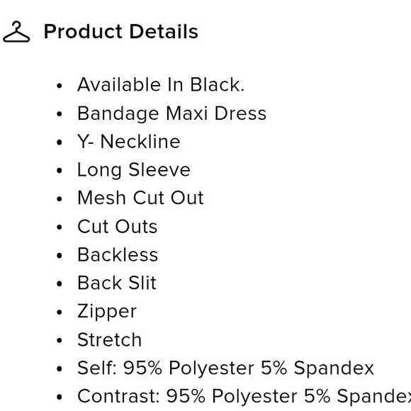 Fashion Nova Black Sheer Maxi Dress - Picture 4 of 4